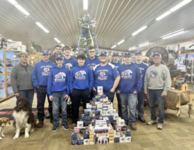 Clinton County gun shop assists school clay target team